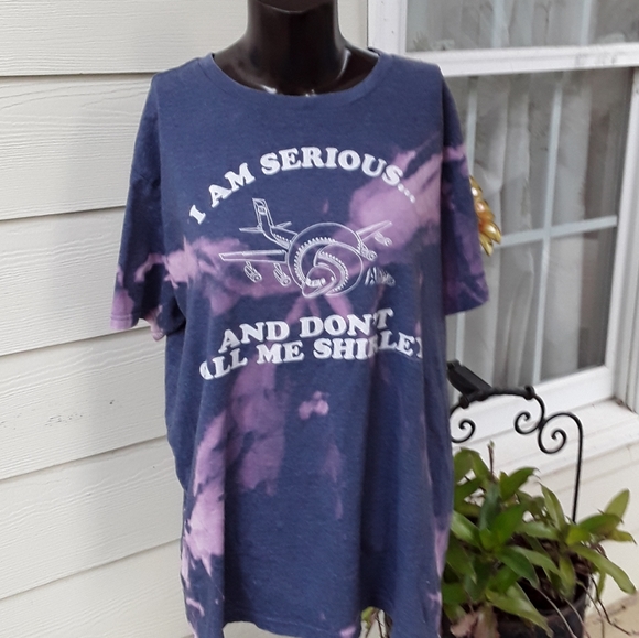 Upcycled Angel Other - Upcycled Angel Airplane tee sz XL